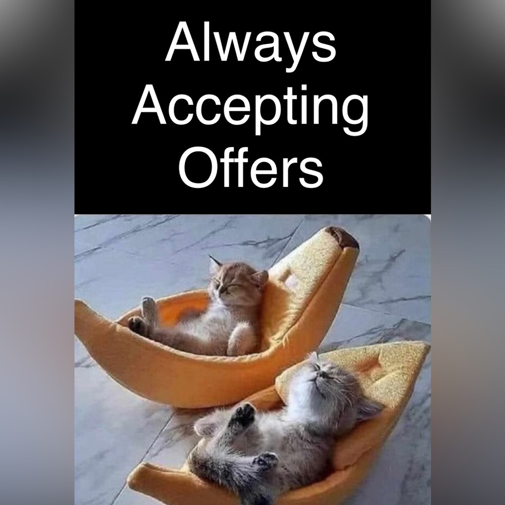 Offers Welcome! 🙂
